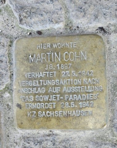 Stolperstein Martin Cohn