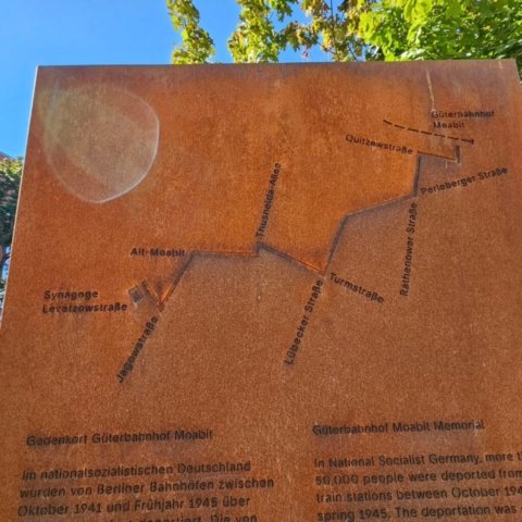 Gedenkstätte Güterbahnhof Moabit