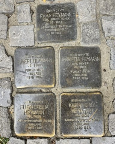 Stolpersteine Heymann