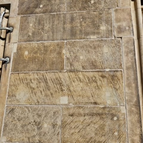 bullet holes on Bautzen's Courthouse