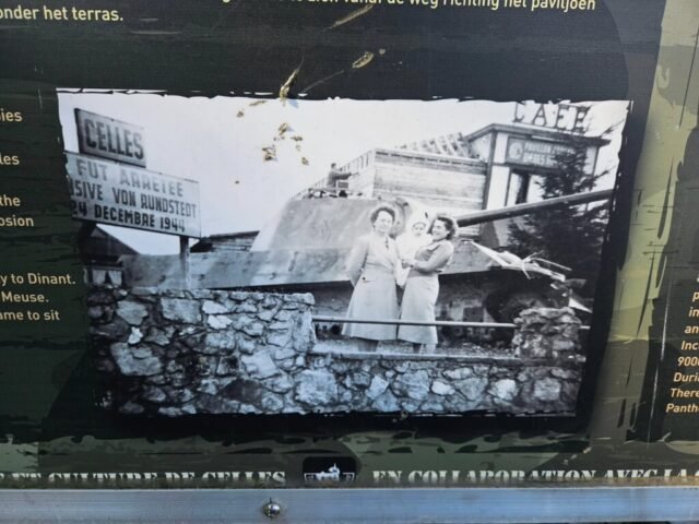 Panther Tank Ardennes