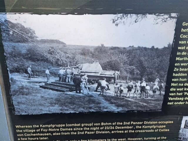 Panther Tank Ardennes